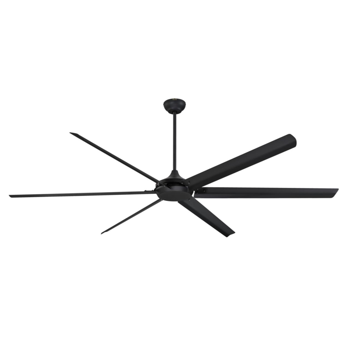 Picture of Westinghouse 7224800 100 in. Matte Black DC Motor Indoor Ceiling Fan with Black Blades