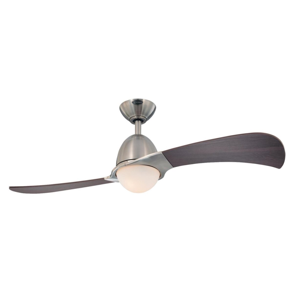 Picture of Westinghouse 7223000 48 in. Brushed Nickel Finish Wengue Blades Opal Frosted Glass