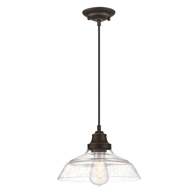 Iron Hill One-Light Indoor Pendant - Oil-Rubbed Bronze