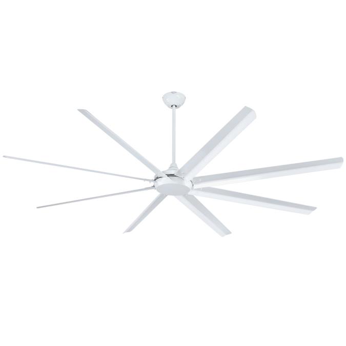 Picture of Westinghouse Lighting 7310000 100 in. Widespan&#44; Industrial Indoor & Outdoor DC Motor Ceiling Fan with Remote Control&#44; White
