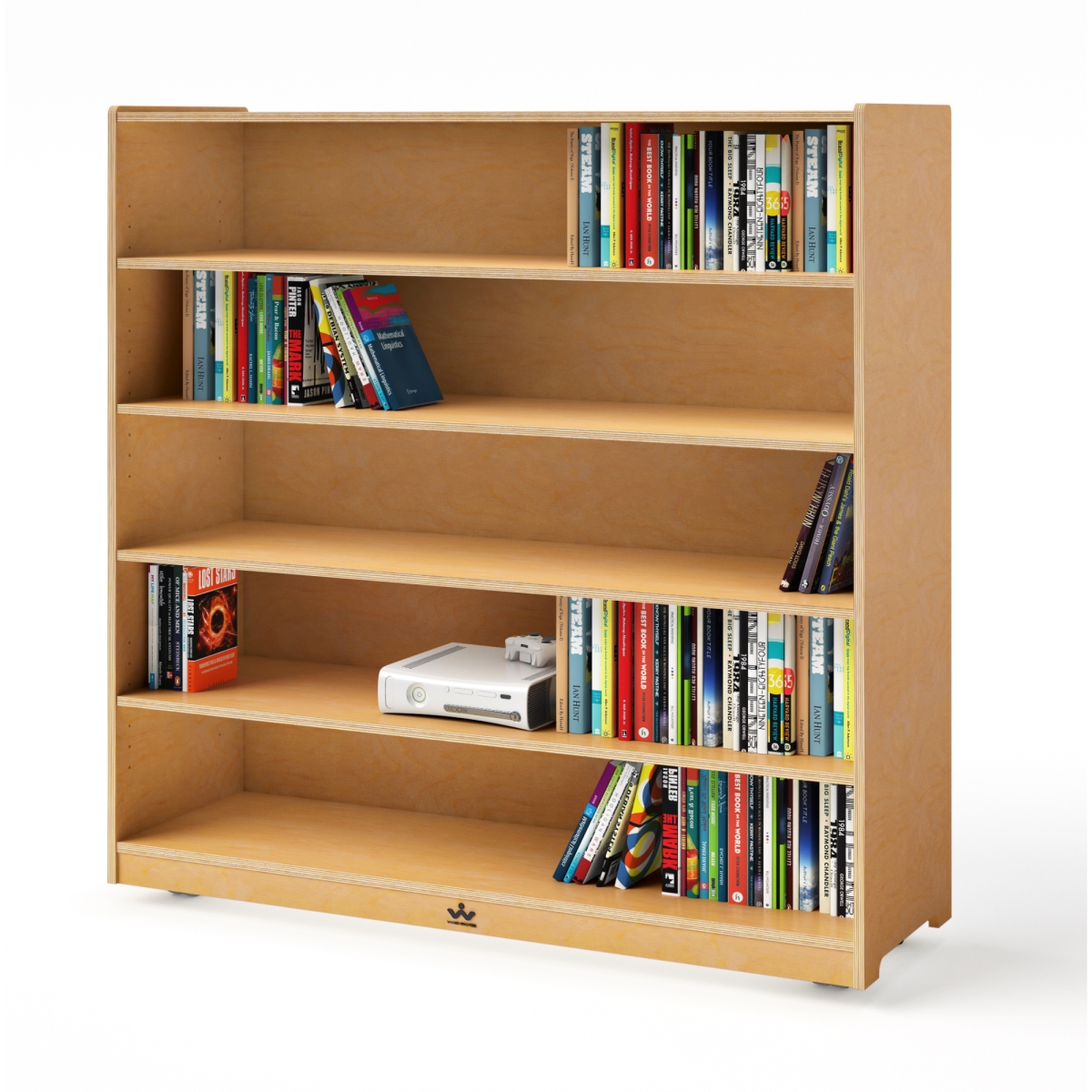 WB1849 48 in. Tall Shelf Cabinet, Natural UV