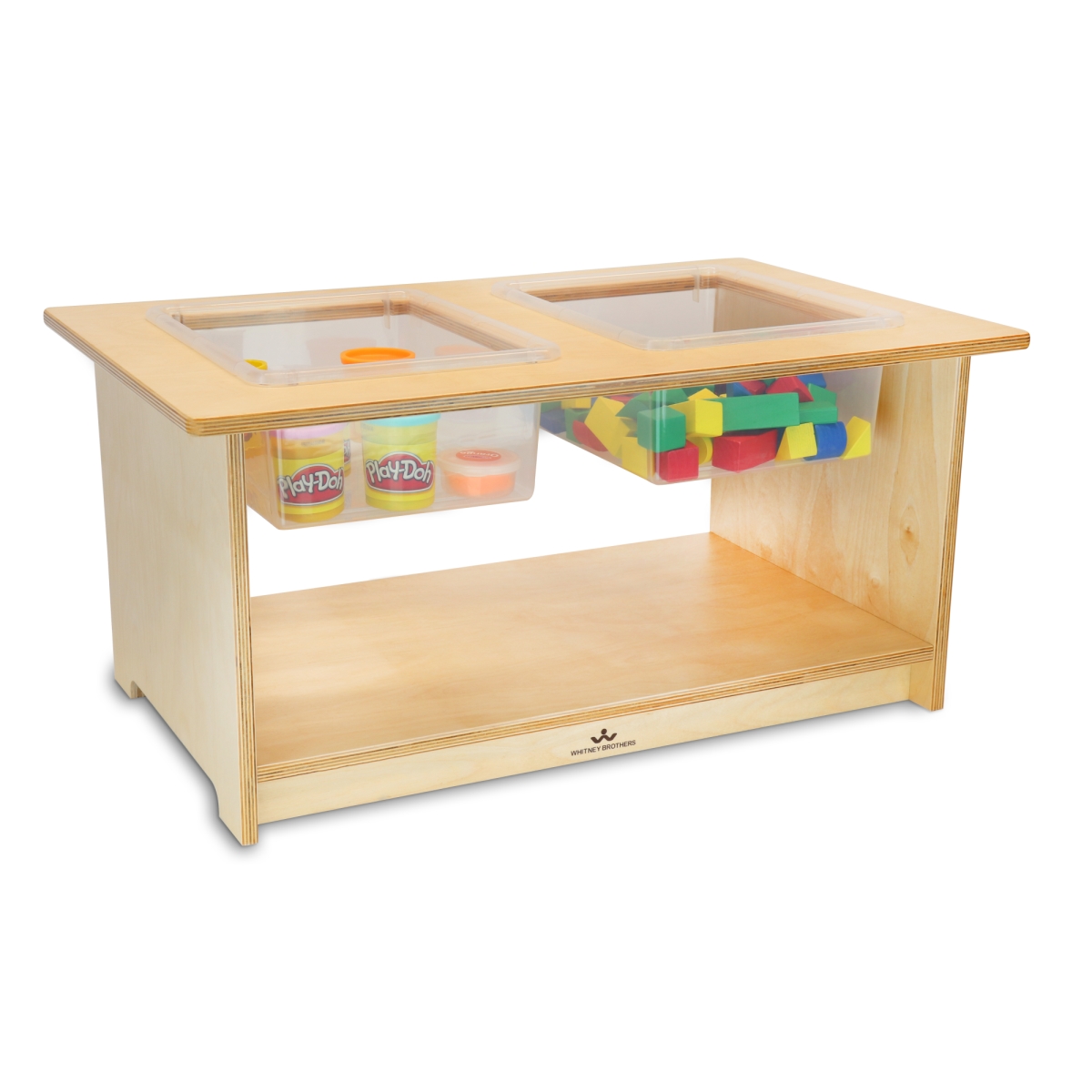 WB1854 Toddler Sensory Table, Natural UV