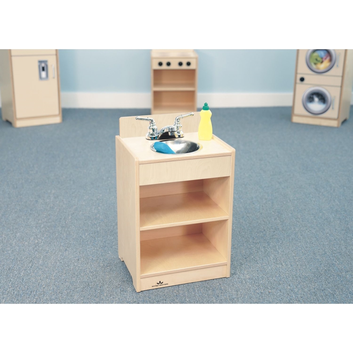 WB2335 Lets Play Toddler Sink, Natural