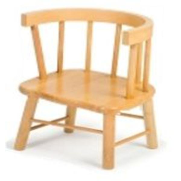 Picture of Whitney Brothers WB7178 7 in. Bentwood Back Maple Toddler Chair&#44; Natural UV