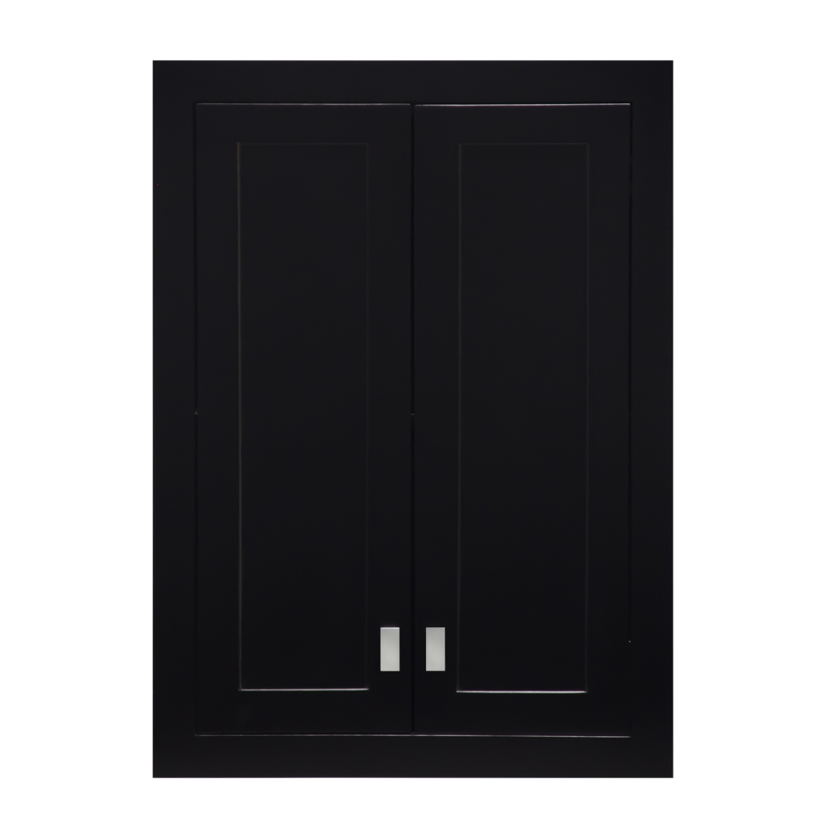 MADISON-TT-E Madison Collection Wall Cabinet - Espresso & Chrome