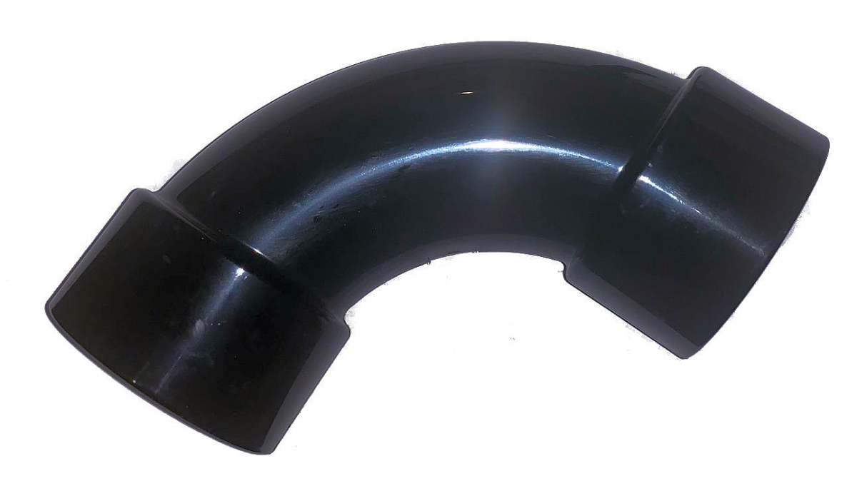 2 in. Socket 90 deg Black Sweep Elbow