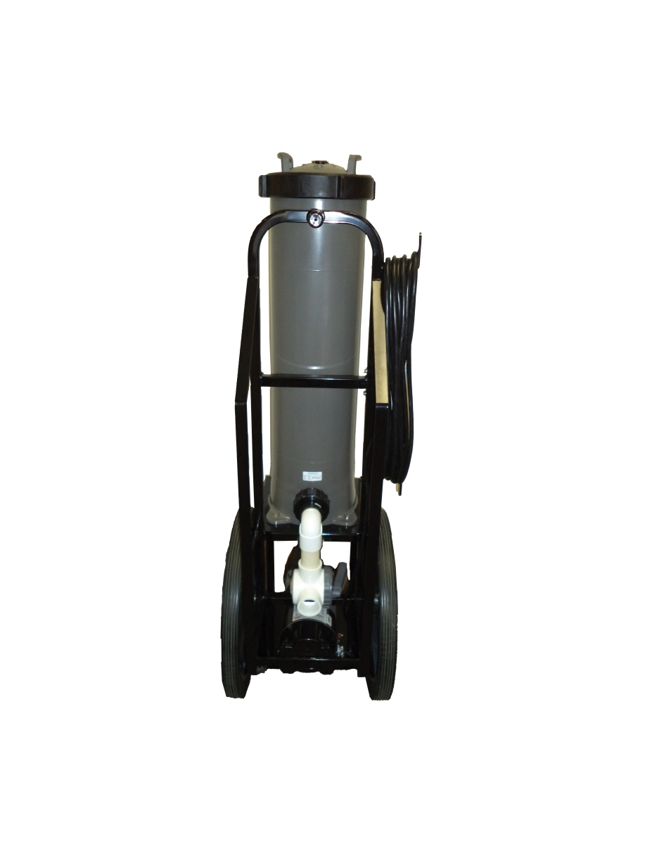 Ultravac Cart 1 HP Pump with 100 sq. ft. Trimline Filter