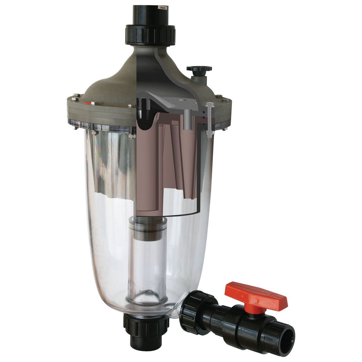 200371 1.5 in. Multicyclone 12 Centrifugal Connection Filter