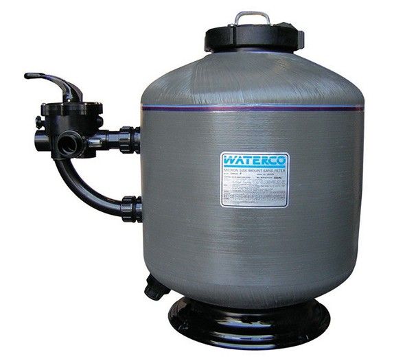 36 in. 50 PSI SM900 Micron Side Mount Filter with 8 in. Neck & 2 in. Bulkhead Connection