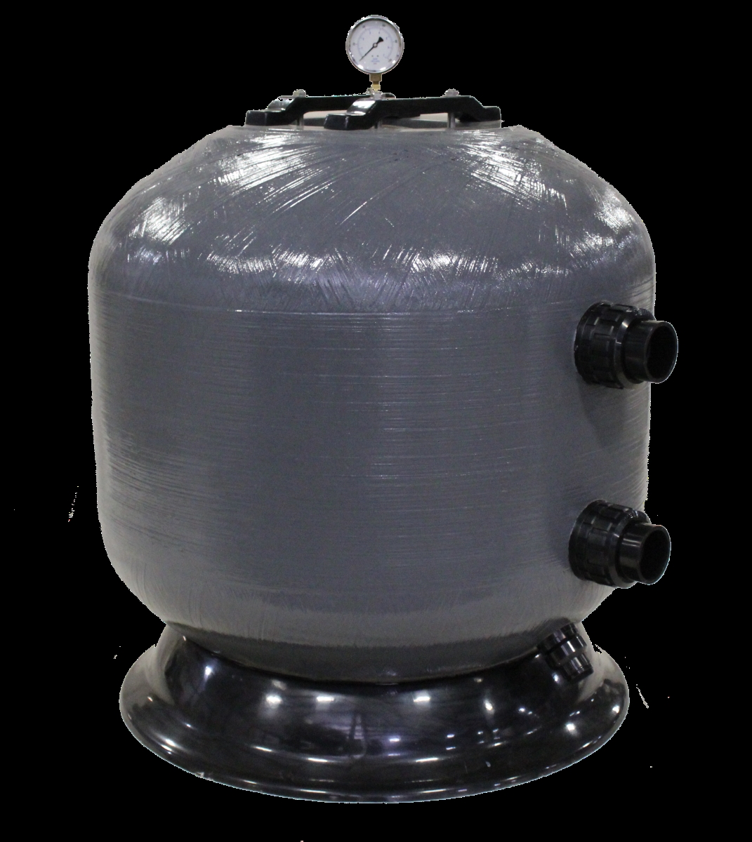 42 in. 58 PSI SM1050 NSF Approved Micron Commercial Vertical Sand Filter with 3 in. Bulkhead Connection