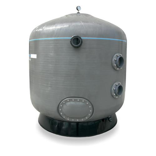 63 in. 58 PSI SM1600 Micron Commercial Vertical Sand Filter with 4 in. Bulkhead Connection