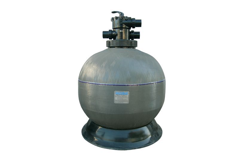 220142NA 42 in. 50 PSI S1050 Micron Top Mount Filter with 2.5 in. Bulkhead Connection & 12 in. Neck Tank