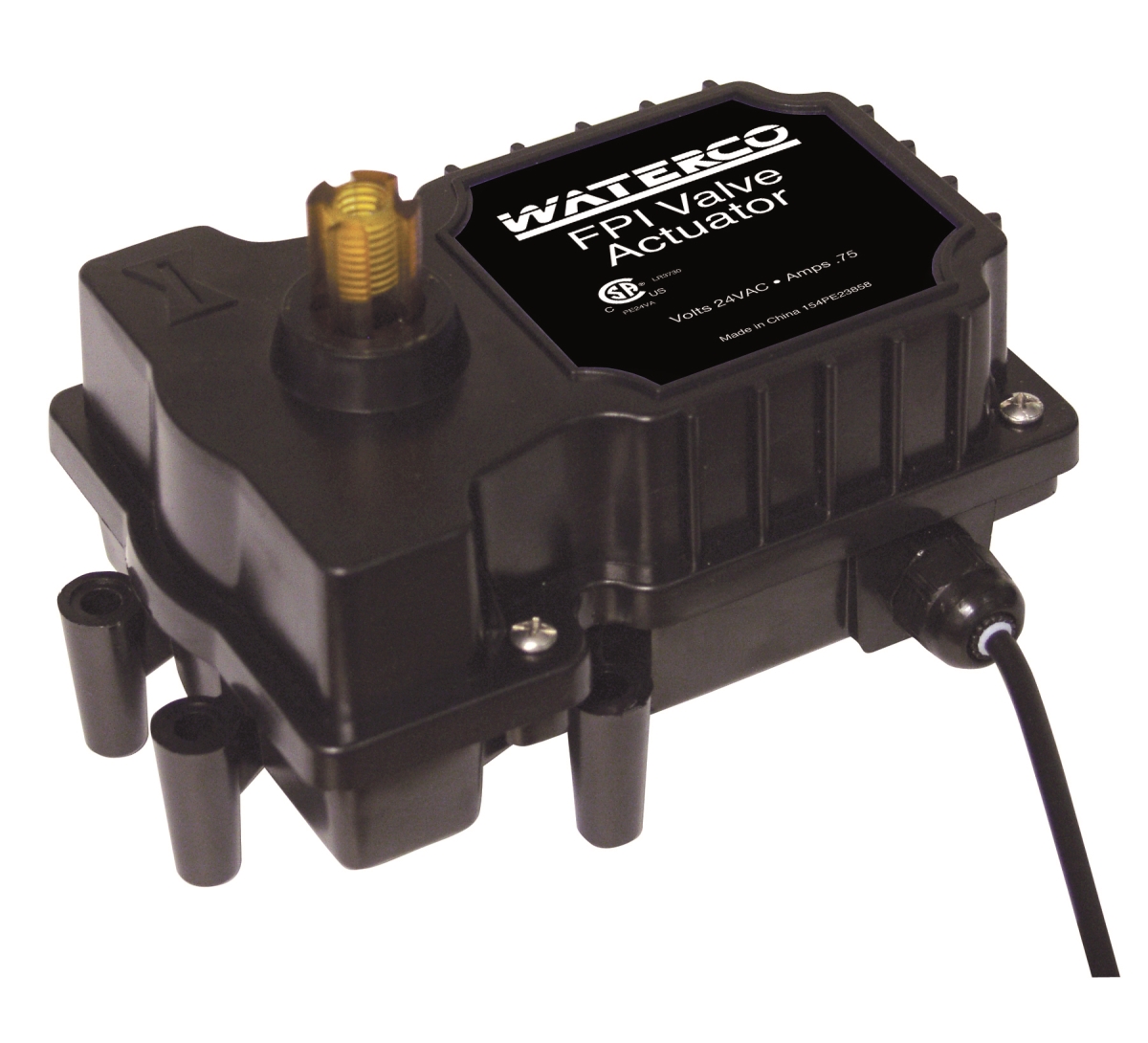 24V AC Motorized FPI Valve Actuator for 180 deg Rotation All 2 & 3 Way Valves