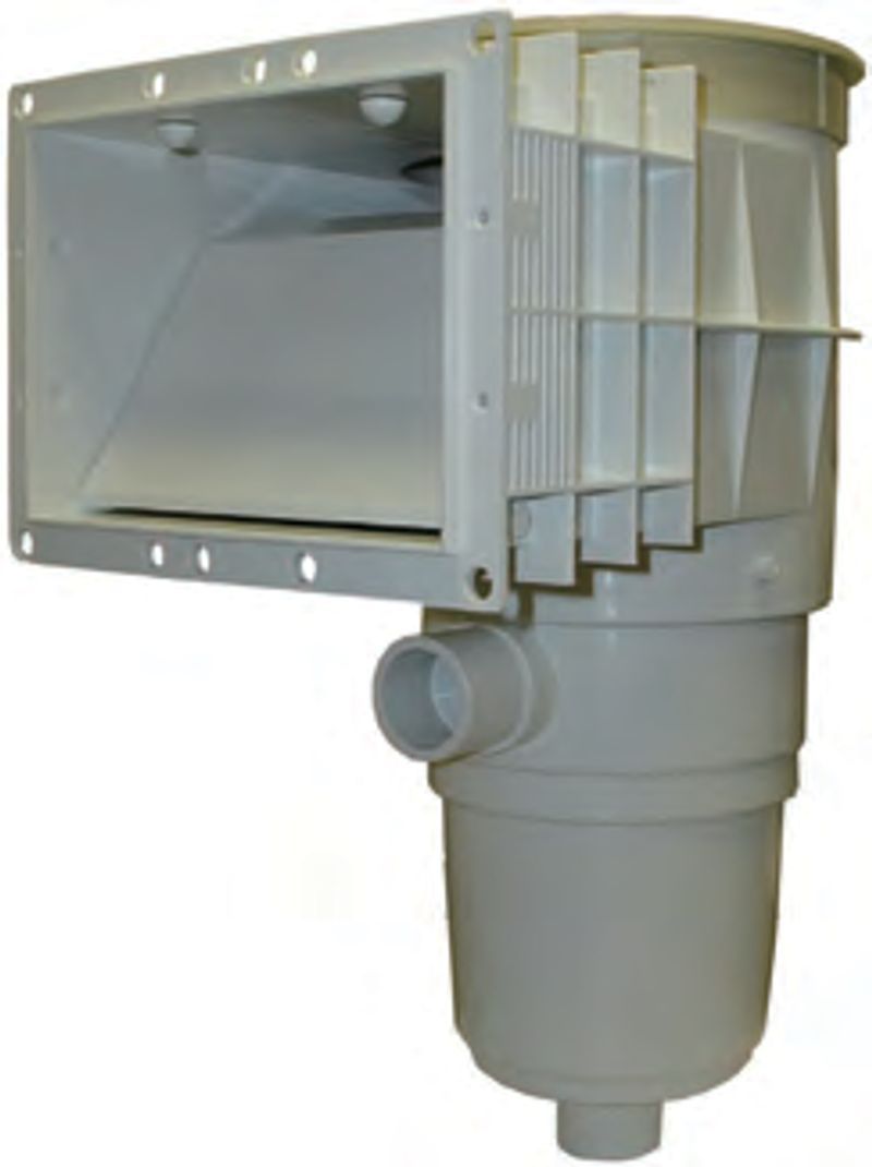 Hydro Skimmer - White - Prefabricated - Enhanced Surface Skimming
