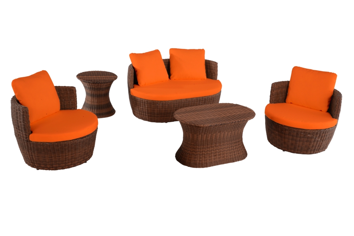 Romantic Collection outdoor 5-piece Conversation Set