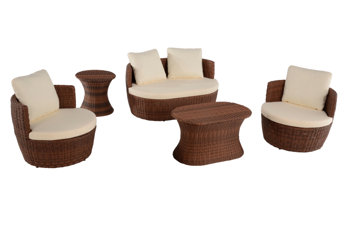 Romantic Collection outdoor 5-piece Conversation Set
