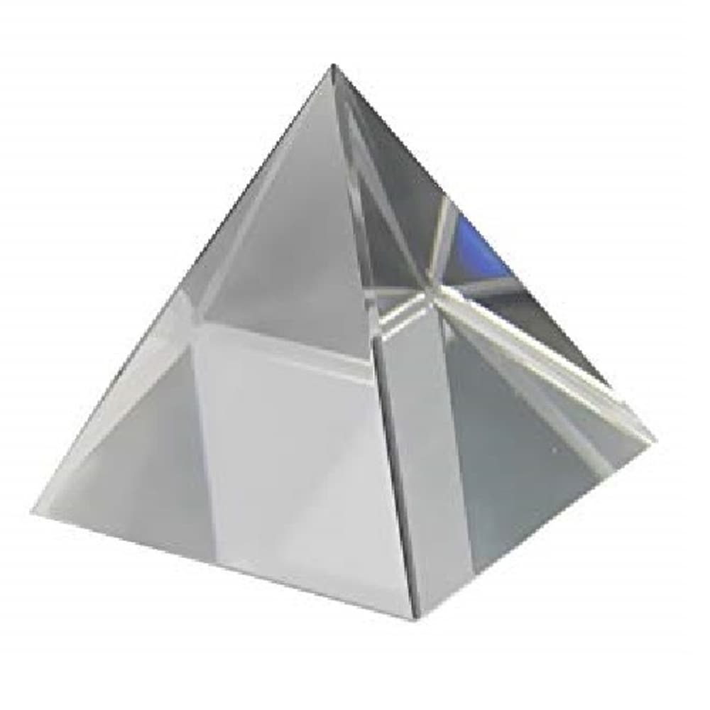 Picture of Heim Concept JA-90001 Jiallo Pyramid Shape Paperweight Crystal&#44; Clear