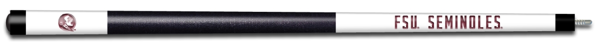 FSUBCE101 Florida State Engraved Billiard Pool Cue, White & Garnet