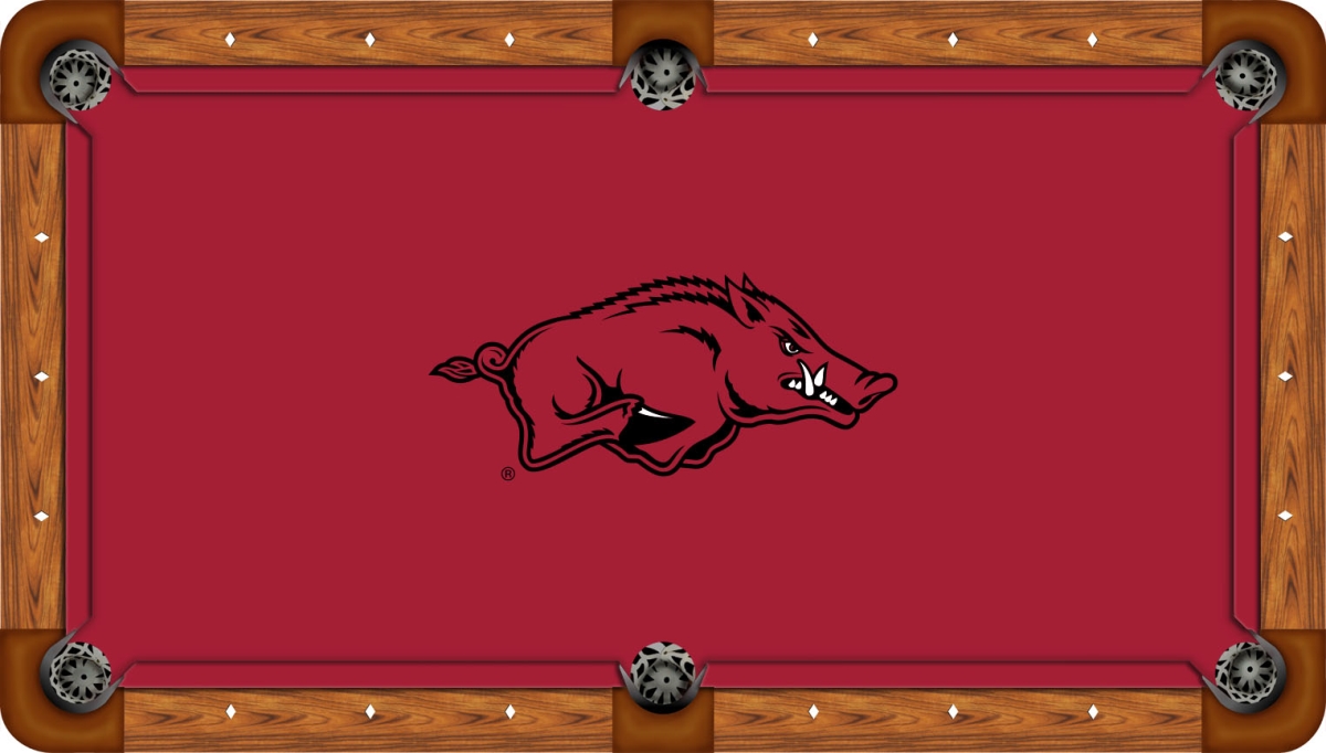 ARKBTF301-9R Arkansas 9 ft. Recreational Billiard Table Felt, Red