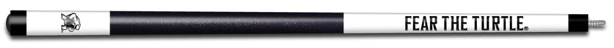 UMDBCE104 Maryland Engraved Billiard Pool Cue, White & Black