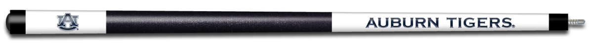 AUBBCE101 Auburn Engraved Billiard Pool Cue, White & Blue