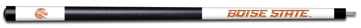 BSTBCE102 Boise State Engraved Billiard Pool Cue, White & Orange