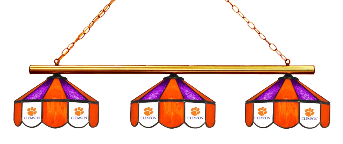 Wave 7 CLM-380GL Clemson 3-Light Game Table Light - Orange & Purple
