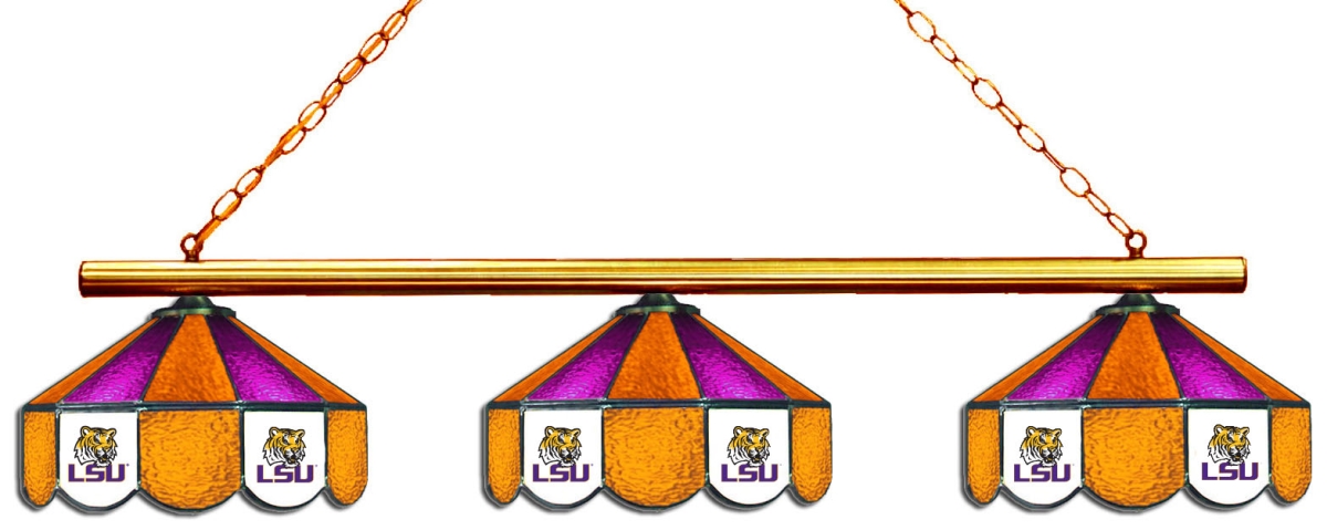 Wave 7 LSU-380GLN LSU 3-Light Game Table Light - Purple & Gold