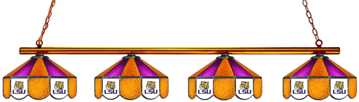 Wave 7 LSU-480GLN LSU 4-Light Game Table Light - Purple & Gold