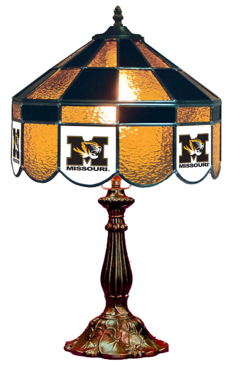 Wave 7 MIZ-140EXTLN Missouri 14 in. Executive Table Lamp - Gold & Black