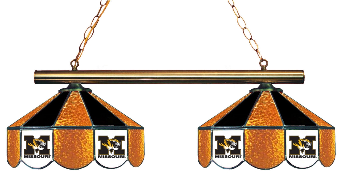Wave 7 MIZ-280GLN Missouri 2-Light Game Table Light - Gold & Black