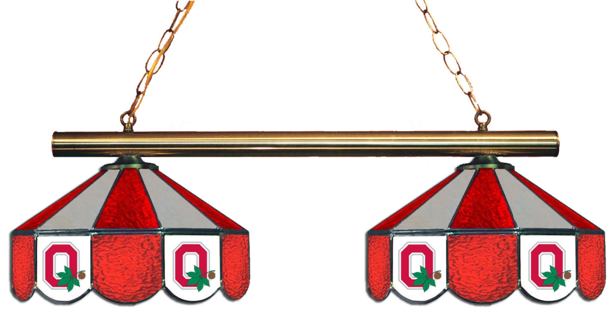 Wave 7 OSU-280GL Ohio State 2-Light Game Table Light - Red & Gray