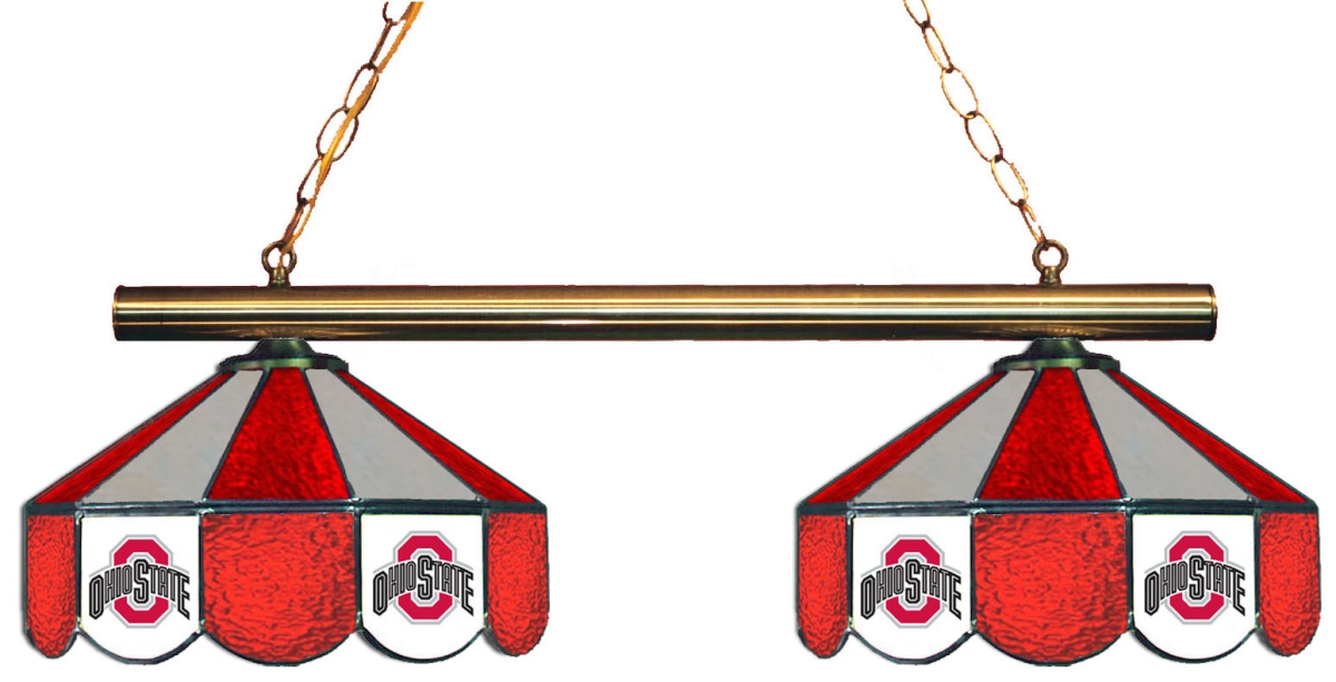 Wave 7 OSU-280GLa Ohio State 2-Light Game Table Light - Red & Gray