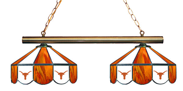 Wave 7 UTX-280GLN Texas 2-Light Game Table Light - Burnt Orange & White