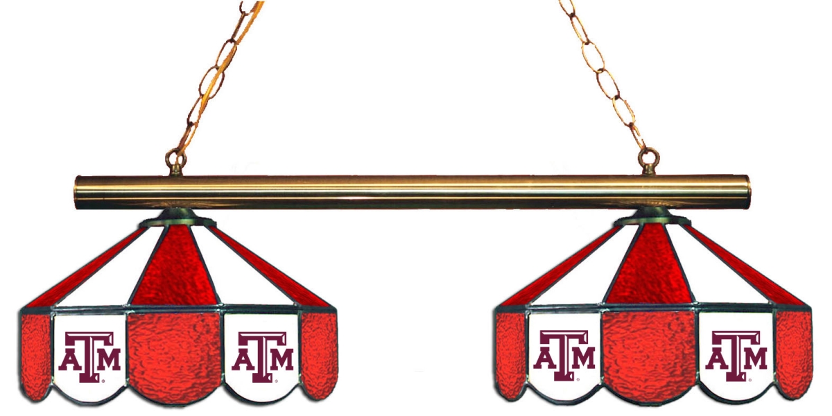 Wave 7 TAM-280GLN Texas A&M 2-Light Game Table Light - Dark Red & White