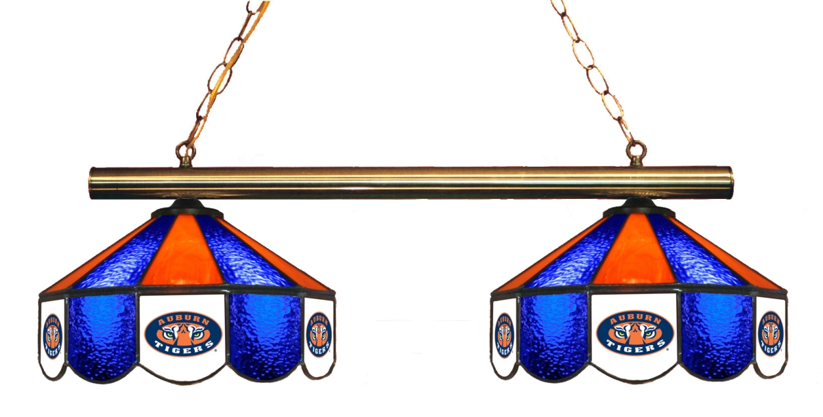 Wave 7 AUB-280GL2 Auburn 2-Light Game Table Light - Blue & Orange