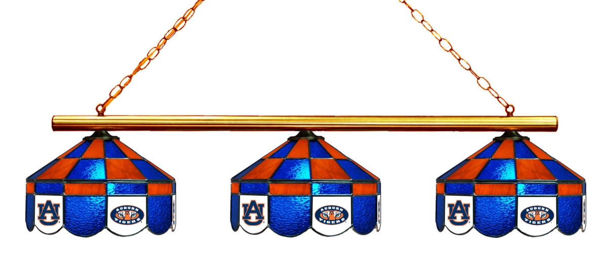 Wave 7 AUB-380EXGL Auburn 3-Light Executive Game Table Light - Blue & Orange
