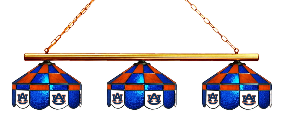 Wave 7 AUB-380EXGL1 Auburn 3-Light Executive Game Table Light - Blue & Orange