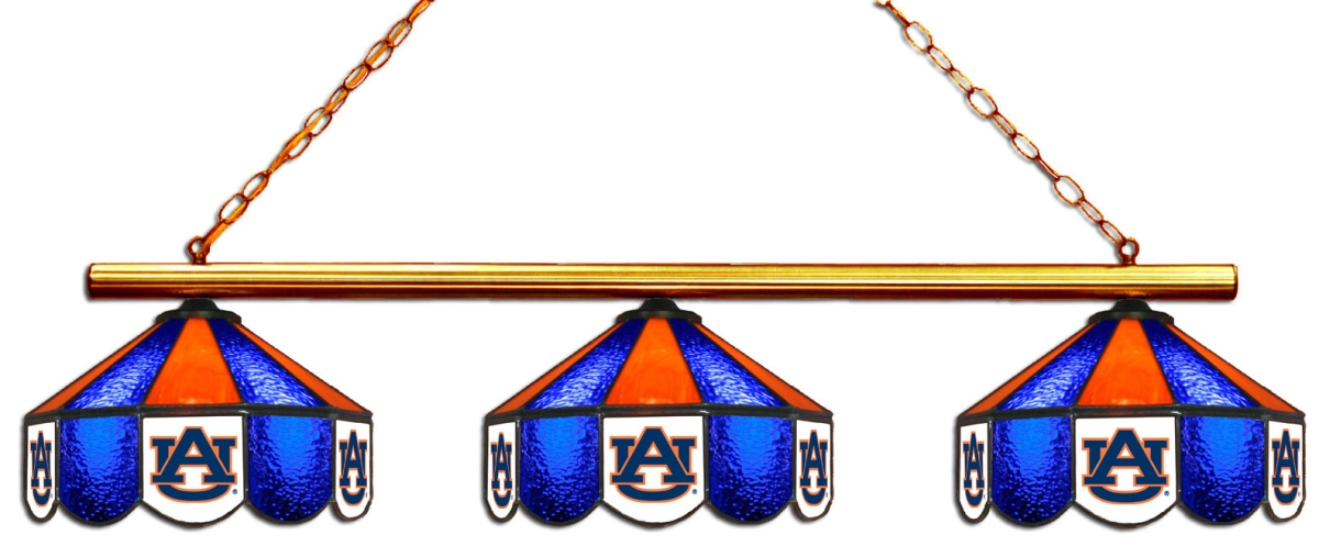 Wave 7 AUB-380GL1 Auburn 3-Light Game Table Light - Blue & Orange