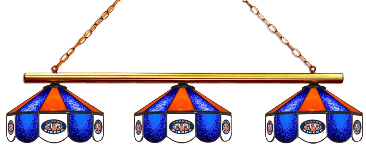 Wave 7 AUB-380GL2 Auburn 3-Light Game Table Light - Blue & Orange