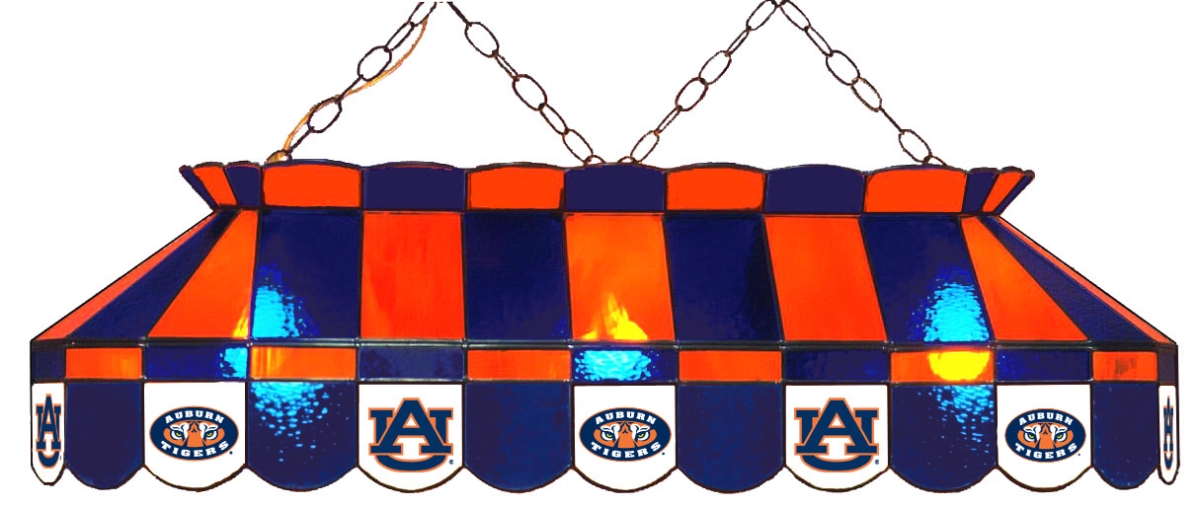 Wave 7 AUB-4112PT Auburn 40 in. Full-Size Pool Table Lamp - Blue & Orange