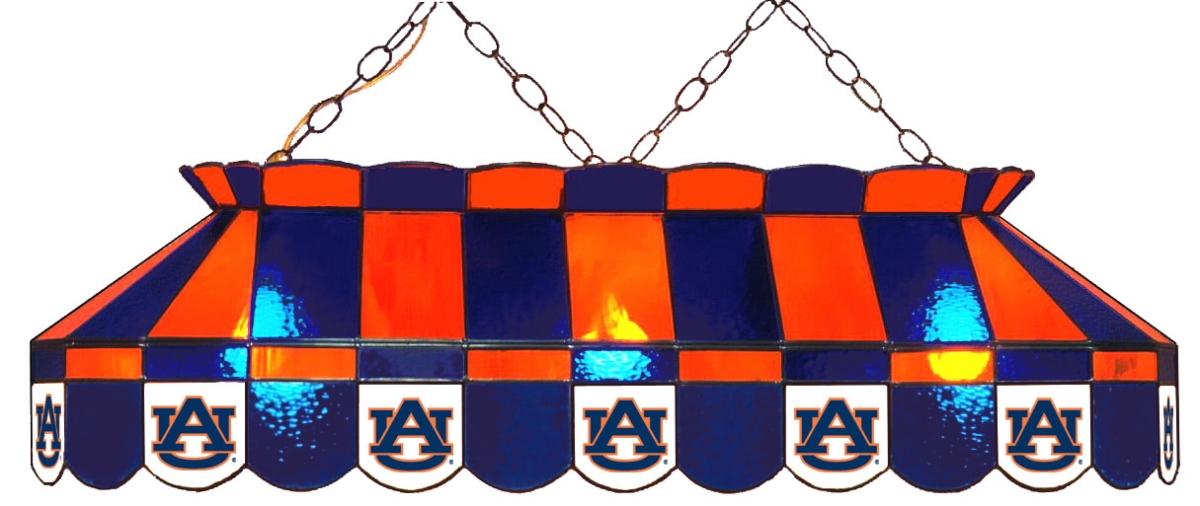 Wave 7 AUB-4112PT1 Auburn 40 in. Full-Size Pool Table Lamp - Blue & Orange