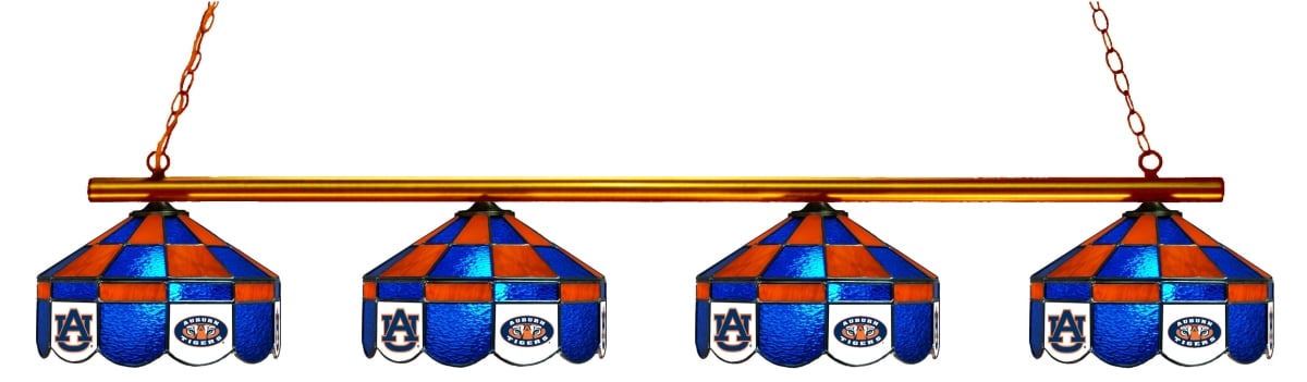 Wave 7 AUB-480EXGL Auburn 4-Light Executive Game Table Light - Blue & Orange