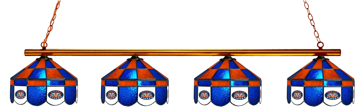 Wave 7 AUB-480EXGL2 Auburn 4-Light Executive Game Table Light - Blue & Orange