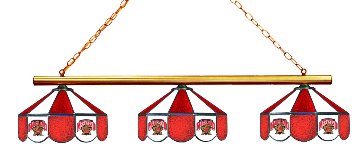 Wave 7 UMD-380GL Maryland 3-Light Game Table Light - Red & Black