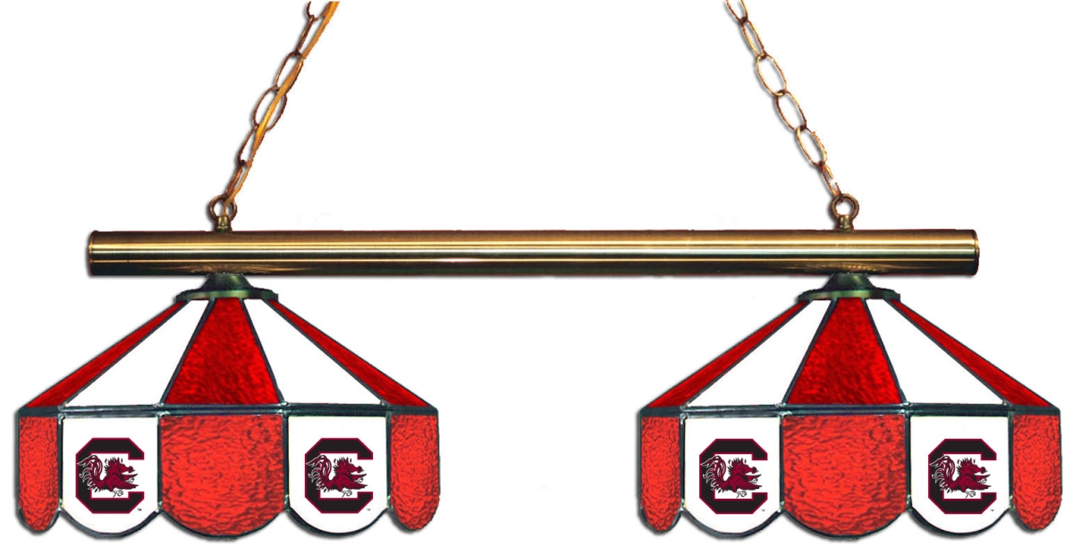 Wave 7 USC-280GL South Carolina 2-Light Game Table Light - Red & White
