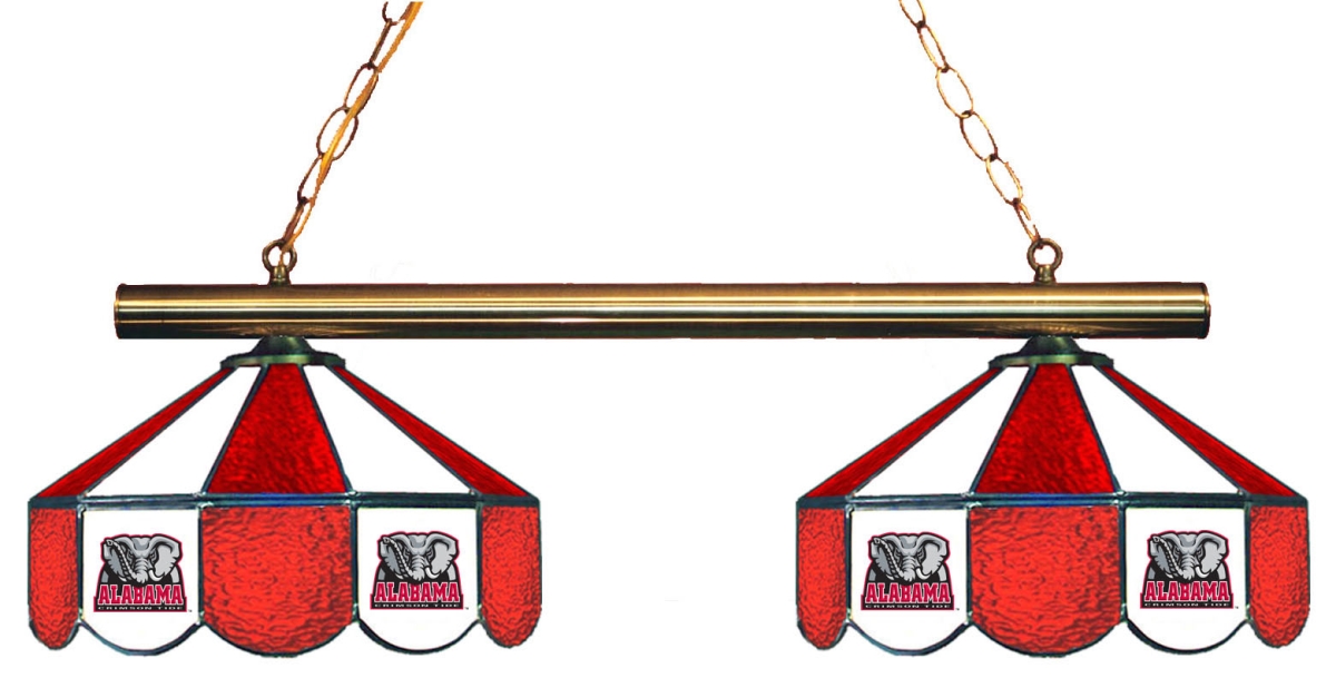 Wave 7 ALA-280GL Alabama 2-Light Game Table Light - Red & White