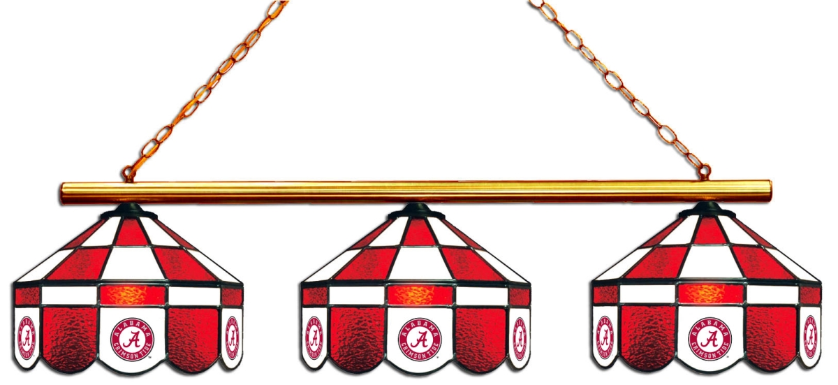Wave 7 ALA-380EXGLN Alabama 3-Light Executive Game Table Light - Red & White