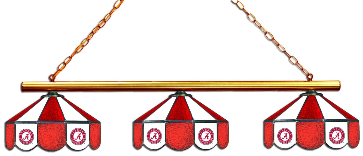 Wave 7 ALA-380GLN Alabama 3-Light Game Table Light - Red & White