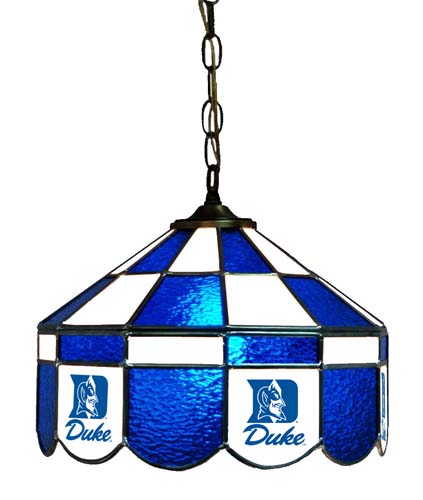 Wave 7 DUK-140EXSW Duke 14 in. Executive Swag Hanging Lamp - Blue & White